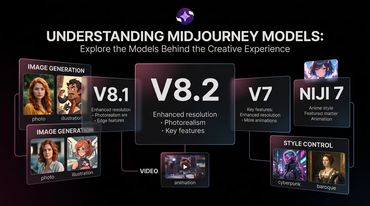 Complete Guide to Midjourney: AI Features and Models