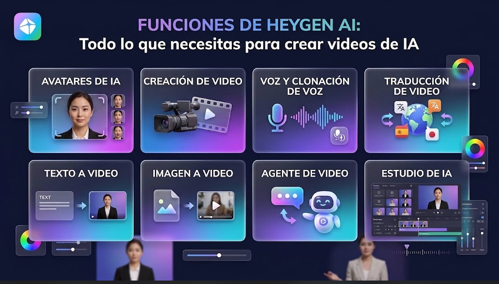 La Guía completa de HeyGen: funciones y herramientas de IA