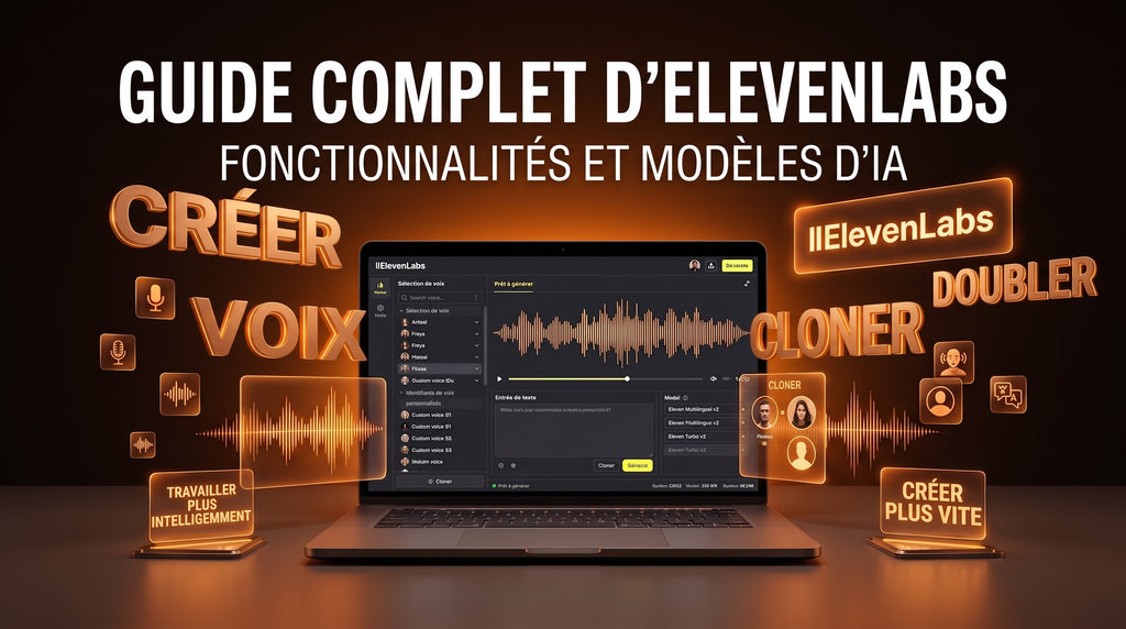 Le Guide complet d'ElevenLabs : fonctionnalités et modèles d'IA