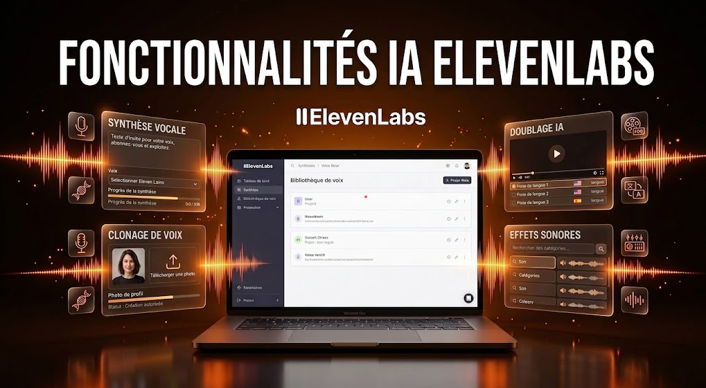Le Guide complet d'ElevenLabs : fonctionnalités et modèles d'IA
