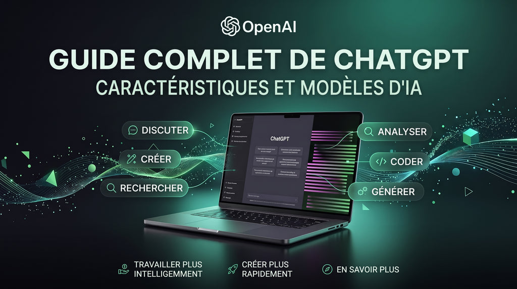 Le Guide complet de ChatGPT : fonctionnalités et modèles d'IA