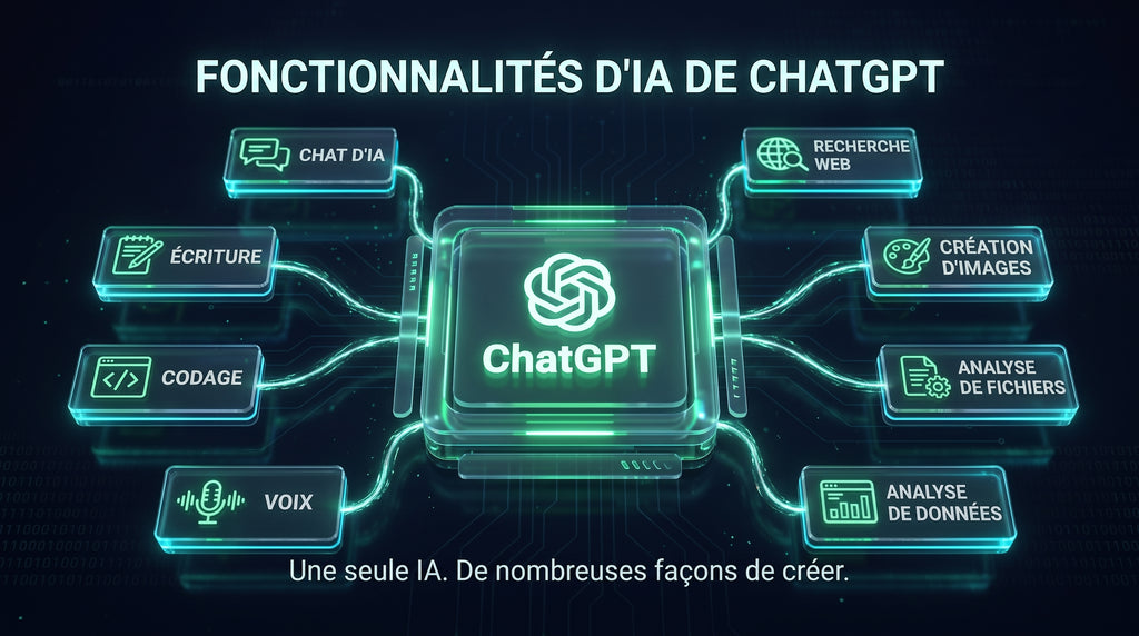 Le Guide complet de ChatGPT : fonctionnalités et modèles d'IA