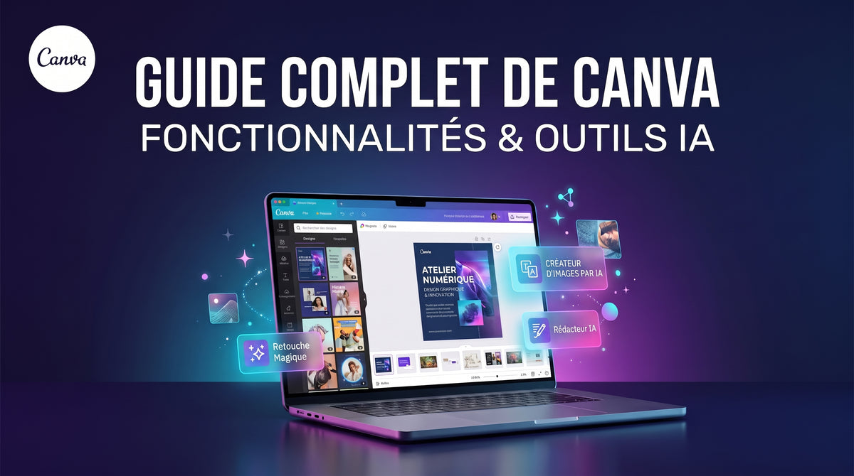 Le Guide complet de Canva : fonctionnalités et outils d'IA