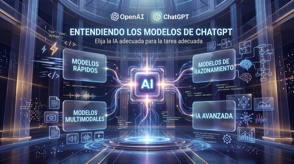 La Guía completa de ChatGPT: funciones y modelos de IA