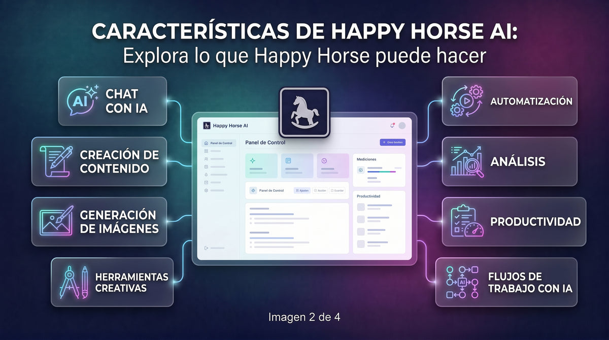 La Guía completa de Happy Horse: funciones y modelos de IA
