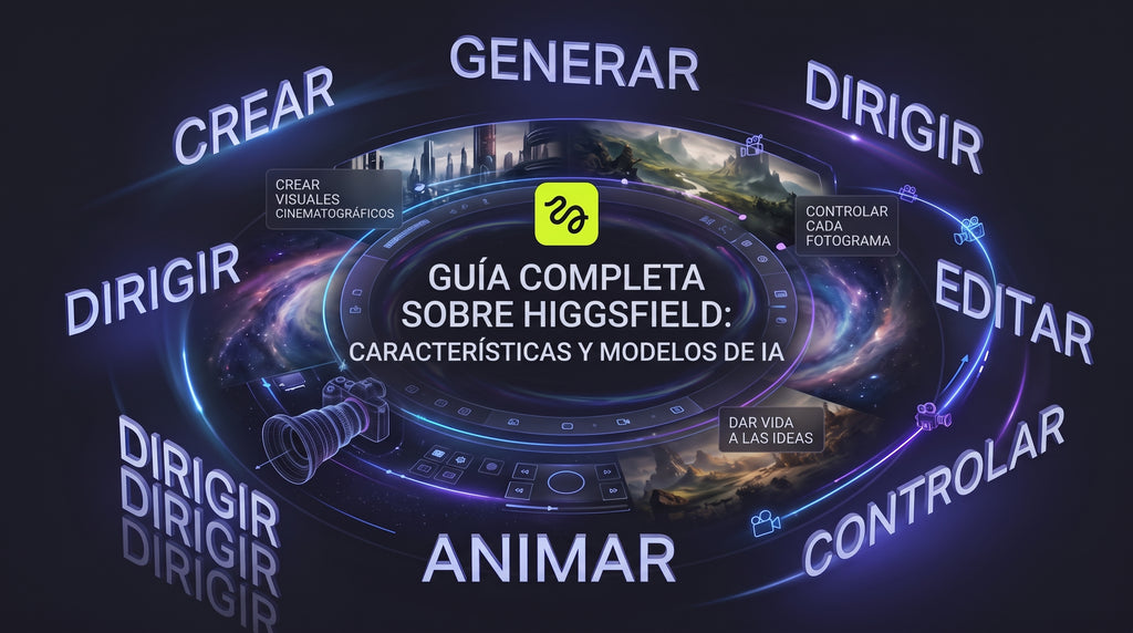 La Guía completa de Higgsfield: funciones y modelos de IA