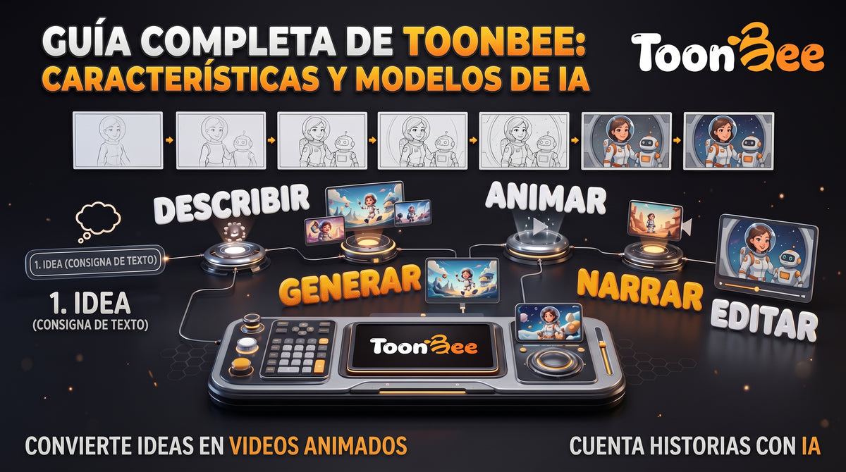La Guía completa de ToonBee: funciones y modelos de IA