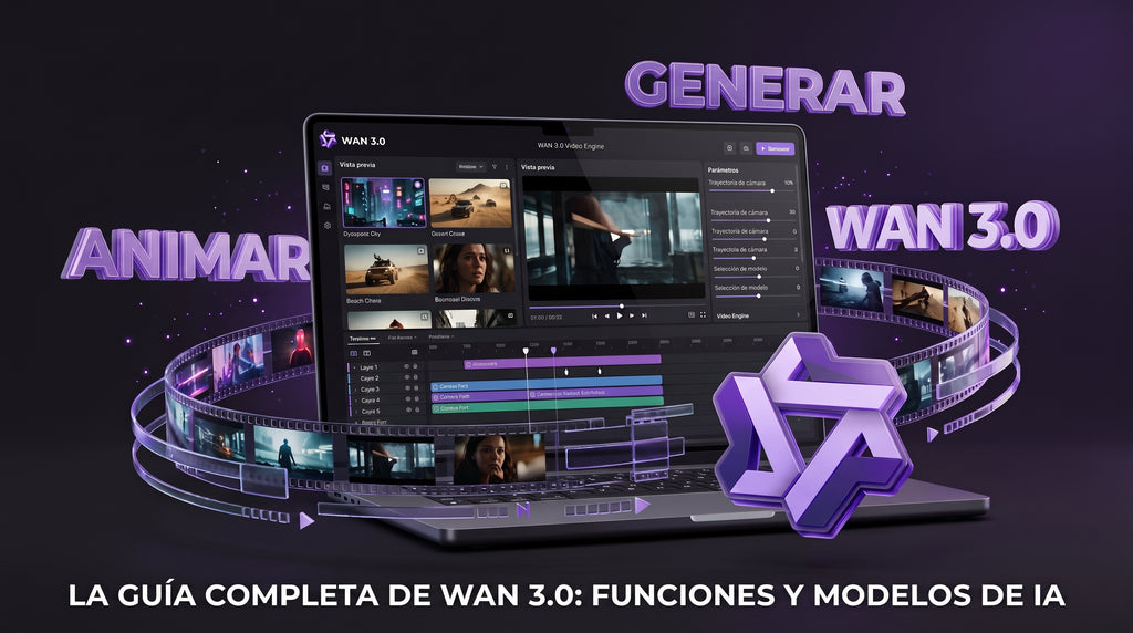 La Guía Completa de Wan 3.0: funciones y modelos de IA